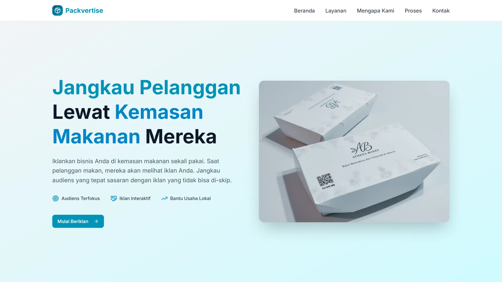 Packvertise Screenshot